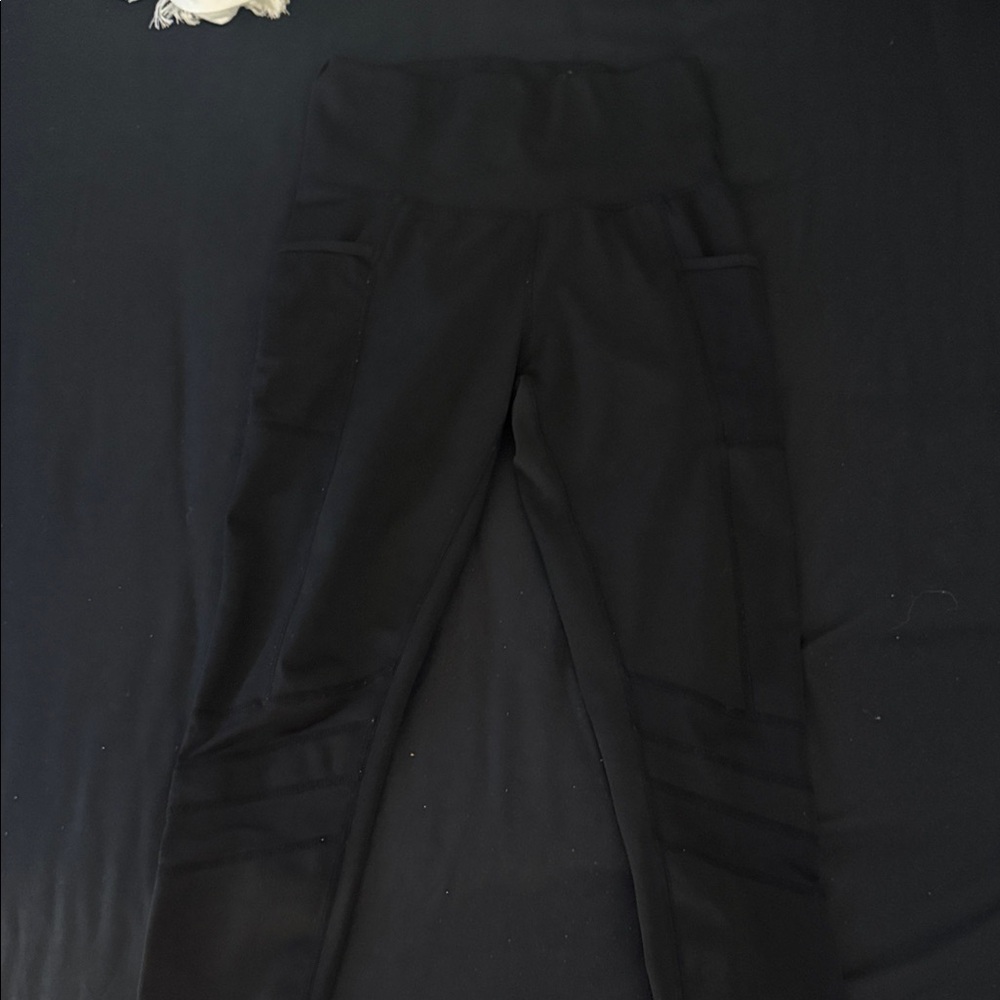 Black High-Waisted Leggings